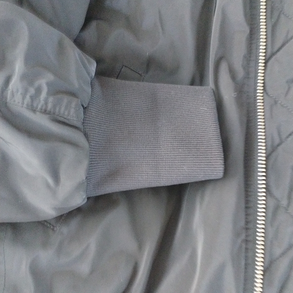 & Other Stories Black Bomber Jacket 8 - Picture 5 of 10